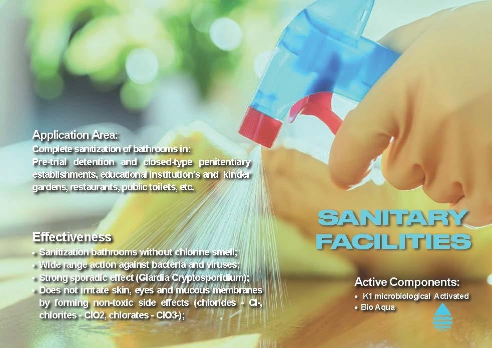 Bio Solution Human Presentation: Automated ECA water treatment, chemical-free pathogen neutralization, and safety certifications.